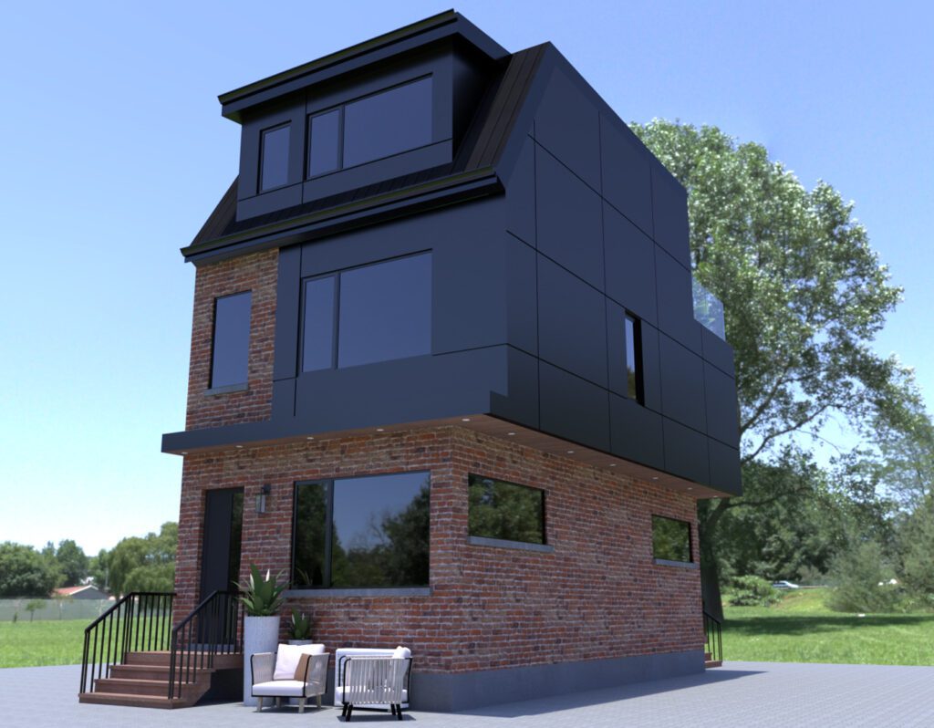 3D Render Exterior Toronto