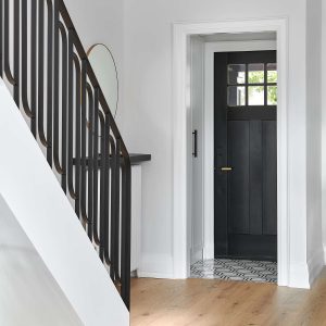 Toronto Design and Build Black Front Door